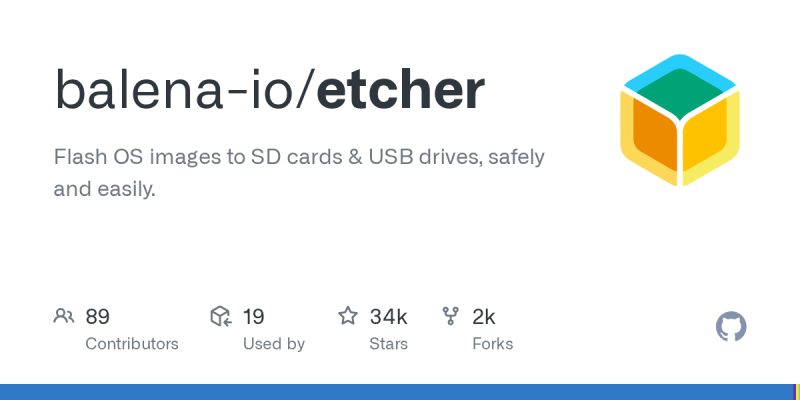 balenaEtcher GitHub