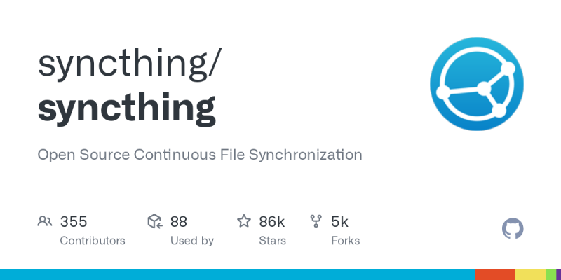 Syncthing — đồng bộ folder P2P không cloud