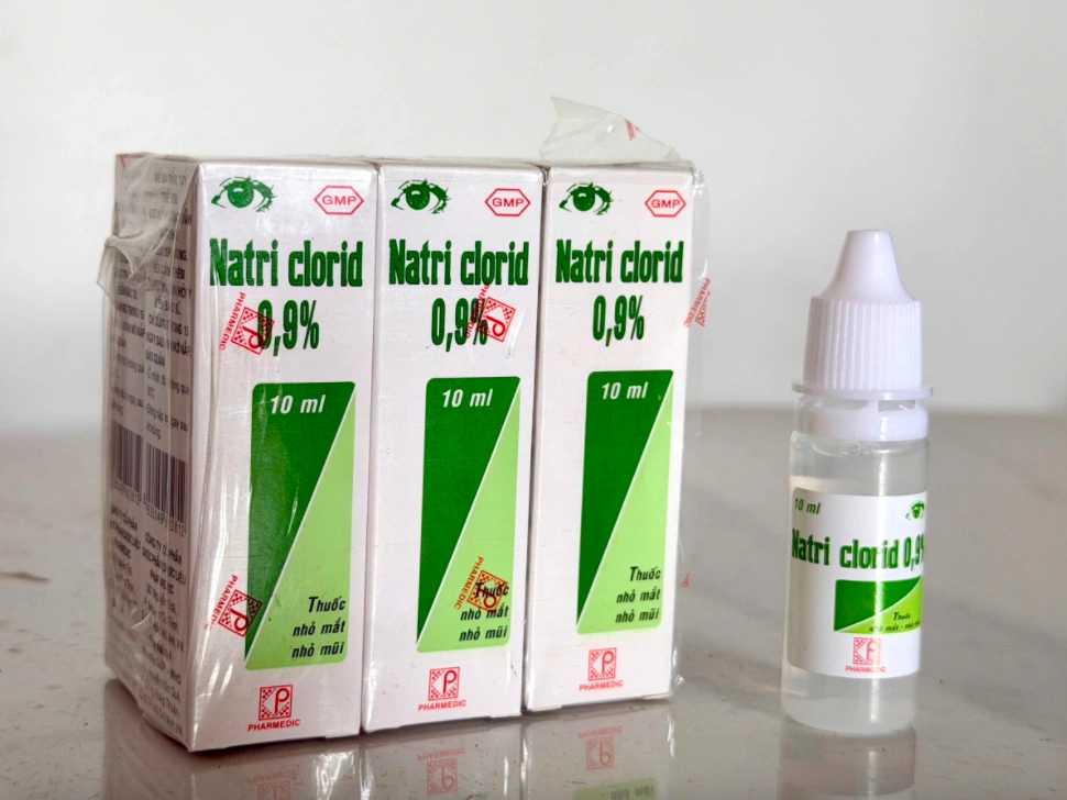 Xử phạt công ty dược Pharmedic vì lô thuốc nhỏ mắt Natri clorid 0,9% chứa tạp chất
