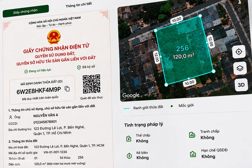 Định danh thửa đất và sổ đỏ điện tử: Giải pháp công nghệ giúp định giá thực tế và minh bạch hóa bất động sản
