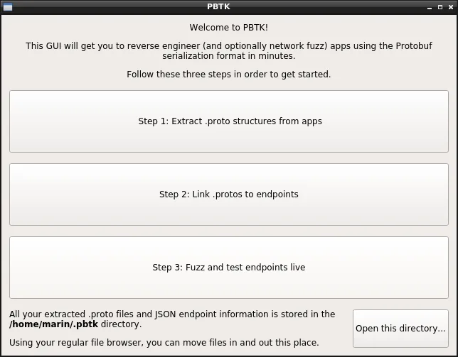 marin-m/pbtk: A toolset for reverse engineering and fuzzing Protobuf-based apps