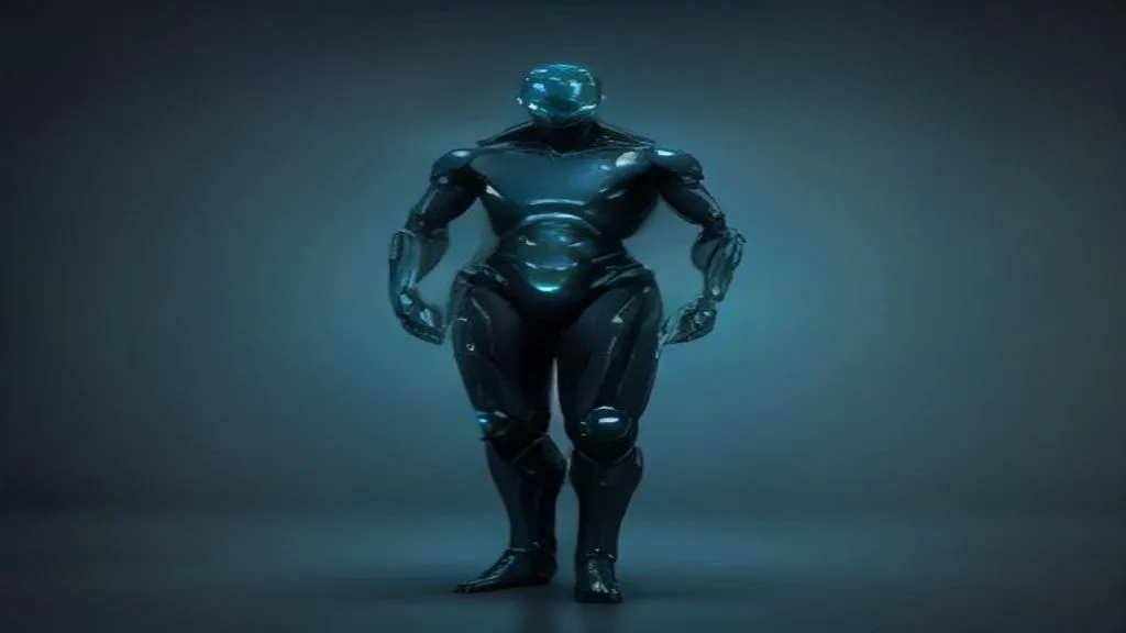 Hình minh họa 1: Artificial intelligence tech news banner glowing neural netw