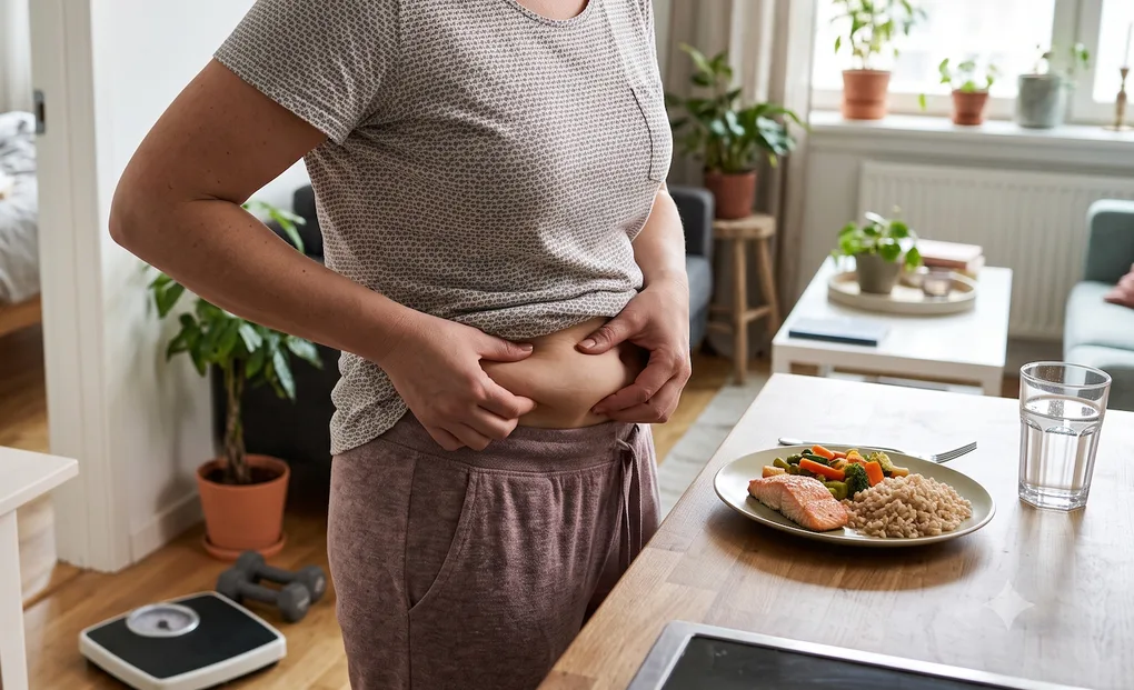 Vì sao cơ thể dễ tích mỡ bụng sau tuổi 35 dù không tăng lượng thức ăn?
