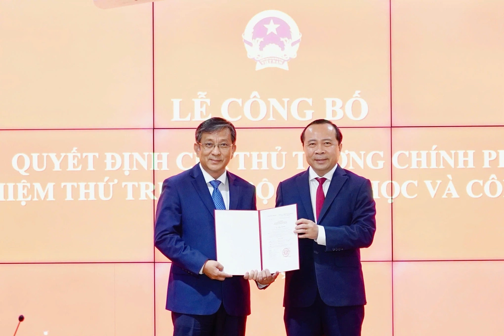 Tân Thứ trưởng Bộ Khoa học và Công nghệ Trần Trung Tính nhận nhiệm vụ phát triển nhân lực công nghệ chiến lược